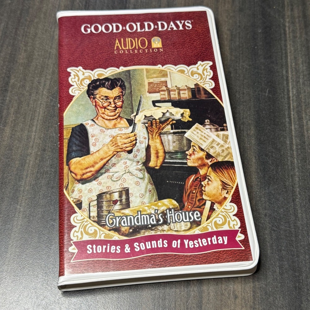 Good Old Days Grandma's House Stories Sounds of‎ Yesterday 3 Cassette Tape Set